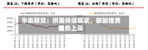 华泰期货：供需持续偏紧，碳酸锂费用强势上涨-第3张图片